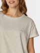 T-shirt damski basic bawełniany Lee Cooper Lydia-8317 XL Szary (5905991728672) - obraz 3