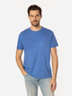 T-shirt męski basic bawełniany Lee Cooper Obutch-875 L Niebieski (5905991736103) - obraz 3