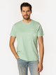 T-shirt męski basic bawełniany Lee Cooper Obutch-875 M Zielony (5905991736417) - obraz 1