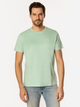 T-shirt męski basic bawełniany Lee Cooper Obutch-875 M Zielony (5905991736417) - obraz 3
