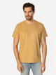 T-shirt męski basic bawełniany Lee Cooper Obutch-875 L Musztardowy (5905991736202) - obraz 1