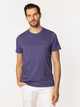 T-shirt męski basic bawełniany Lee Cooper Obutch-875 M Fioletowy (5905991736455) - obraz 3