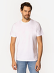 T-shirt męski basic bawełniany Lee Cooper Obutch-875 3XL Biały (5905991736080) - obraz 3