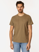 T-shirt męski basic bawełniany Lee Cooper Oslo-8515 M Khaki (5905991728122) - obraz 1