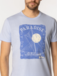 Футболка бавовняна довга чоловіча Lee Cooper Paradise-1160 2XL Блакитна (5905991727774) - зображення 4
