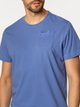 T-shirt męski basic bawełniany Lee Cooper Pocket-1160 M Fioletowy (5905991727064) - obraz 4