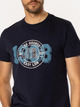 T-shirt męski z nadrukiem bawełniany Lee Cooper Run Club-1160 2XL Czarny (5905991735687) - obraz 4