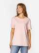 T-shirt damski basic bawełniany Lee Cooper Sia-9505 XL Różowy (5905991736820) - obraz 1