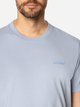 Футболка бавовняна довга чоловіча Lee Cooper Simple-1180 XL Блакитна (5905991727002) - зображення 3
