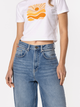 Футболка бавовняна коротка жіноча Lee Cooper Sun-1160 XL Біла (5905991729358) - зображення 4