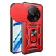 Протиударний броньований чохол із захистом камери для Xiaomi Redmi A3 Armor Case Keysion red - изображение 1
