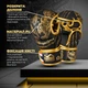 Перчатки для ММА Phantom Muay Thai Black Gold S/M (PHMMAG2939-SM) - изображение 4