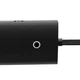 USB Хаб Baseus 4-in-1 багатофункціональний перехідник Lite Series 4-Port Type-A HUB Adapter Type-A to USB3.0*4 кабель 1м (WKQX030401) Black - зображення 8