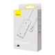 USB Хаб Baseus 4-in-1 многофункциональный переходник Lite Series 4-Port Type-A HUB Adapter Type-A to USB3.0*4 кабель 0.25м (WKQX030001) Black - изображение 14