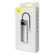 USB Хаб Baseus 7-in-1 багатофункціональний перехідник Metal Gleam 7-Port Type-C HUB Adapter Type-C to USB3.0*2, Type-C(PD)*1, Type-C*1, 4KHDMI, TF, SD (WKWG020113) Grey - зображення 9