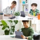 Чехол Bento для iPad mini 6/7 Gray Blue (40915) - изображение 7