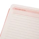 Щоденник датувань 2024 Leo Planner 12х20см Tiffany 252409 кораловий /252409/ - зображення 9