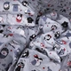 Пододеяльник MirSon Бязь 17-0672 Silver Owlets 200х220 (2200010182767) - изображение 5