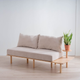 Sofa modułowa HOMLA SERI 2-osobowa 180 x 76 x 75 cm Beige (5904183871288) - obraz 2