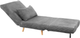 Sofa HOMLA Solace 1-osobowa z funkcją spania 83 x 91 x 84 cm Grey (5904183871639) - obraz 4