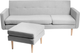 Модульний диван HOMLA MAMALU 197 x 82.5 x 86 см Grey (5906496707827) - зображення 2