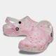 Детские кроксы-сабо для девочки Crocs Classic Duke Print Clog T 210008-6WY 22-23 Розовые (1962656788086) - изображение 3