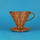 Пуровер Hario V60 02 Honey Yellow пластиковый на 1-4 чашки - изображение 1
