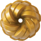 Forma do pieczenia babki Nordic Ware Bundt złota 27 cm (0011172955777) - obraz 3