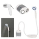 Душ портативний кемпінговий USB Travel shower на акумуляторі білий з синім (RZN-23096179) - изображение 2