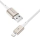 Кабель Proove Dense Metal USB Type-A to Lightning 2.4 A 1 м White (504960003) - изображение 3