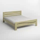 Двуспальная деревянная кровать Mebigrand Неаполь Оливковый (RAL1020) 140х200 см (MBG-3789) - изображение 2