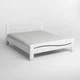 Двуспальная деревянная кровать Mebigrand Неаполь Белый (RAL9003) 140х200 см (MBG-3725) - изображение 2