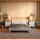 Двуспальная деревянная кровать Mebigrand Премьера Белый (RAL9003) 160х190 см (MBG-2829) - изображение 1