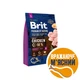 Сухой корм Brit Premium Dog Adult S для взрослых собак малых пород, с курицей, 3 кг - изображение 1