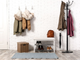 Вішалка для одягу ModernHome by Multistore 14 гачків (GH-8014 BLACK) - зображення 7