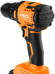 Akumulatorowa wiertarko-wkrętarka NEO Tools Energy+ 95 Nm 04-619 bez akumulatora i ładowarki (5907558498189) - obraz 3