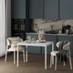 Письменный стол Art in Head Brevity Loft mid 900х750х670 Белый бриллиант/Белый металл (TB02010000010) - изображение 4
