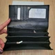 Кошелек женски из натуральной кожи Чорний W-501 на кнопці 18.5×8.5 - изображение 4