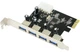 Контролер Dynamode USB 3.0 4 ports NEC PD720201 to PCI-E (USB3.0-4-PCIE) - изображение 1