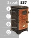 Чавунна піч Sabah S37 на дровах 7,8 кВт - зображення 2