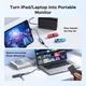 Кабель Ugreen CM489 USB-A/Type-C to HDMI Gray (40189) - изображение 3