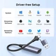 Кабель Ugreen CM489 USB-A/Type-C to HDMI Gray (40189) - изображение 4