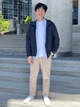 Ветровка мужская Uniqlo 394830969 XL Синяя (1159826739) - изображение 3