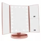 Тройное косметическое зеркало для макияжа с подсветкой LED Magnifying Mirror - изображение 2