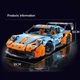 Машина Конструктор-суперкар Porsche 911 GTR (1314 деталей, совместимый с LEGO Technic ) Порше Лего карс - изображение 4