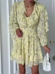 Летнее платье Jadone Fashion Шати S желтое - изображение 6