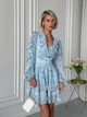 Летнее платье Jadone Fashion Шати L голубой - изображение 3