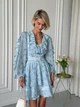 Летнее платье Jadone Fashion Шати L голубой - изображение 5