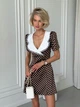 Летнее платье Jadone Fashion Симона M коричневе - изображение 4