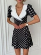 Летнее платье Jadone Fashion Симона S чёрное - изображение 8